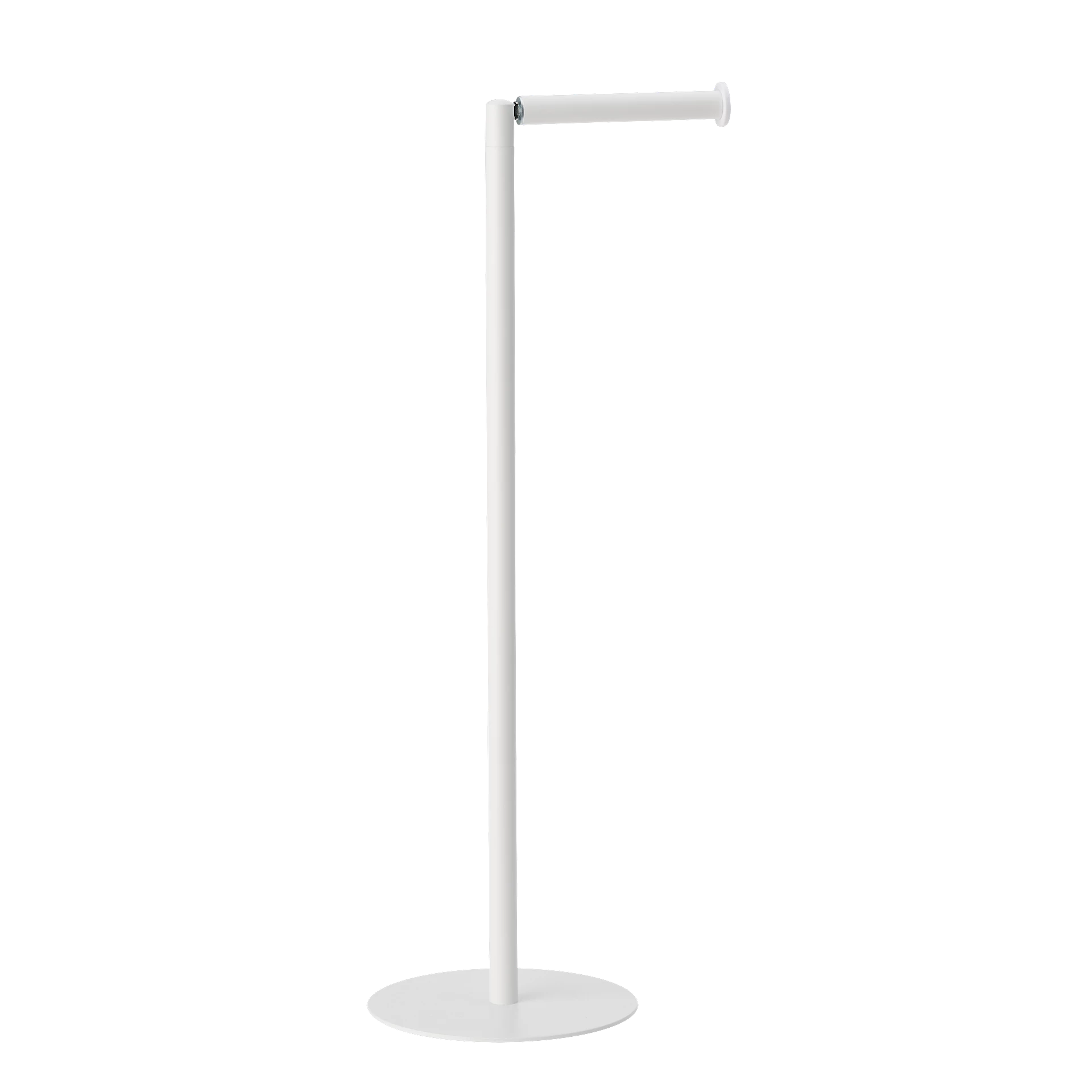 ARTL426001 - Esbada Vippe 2i1 toalettpapir- og reserverullholder, hvit matt - 