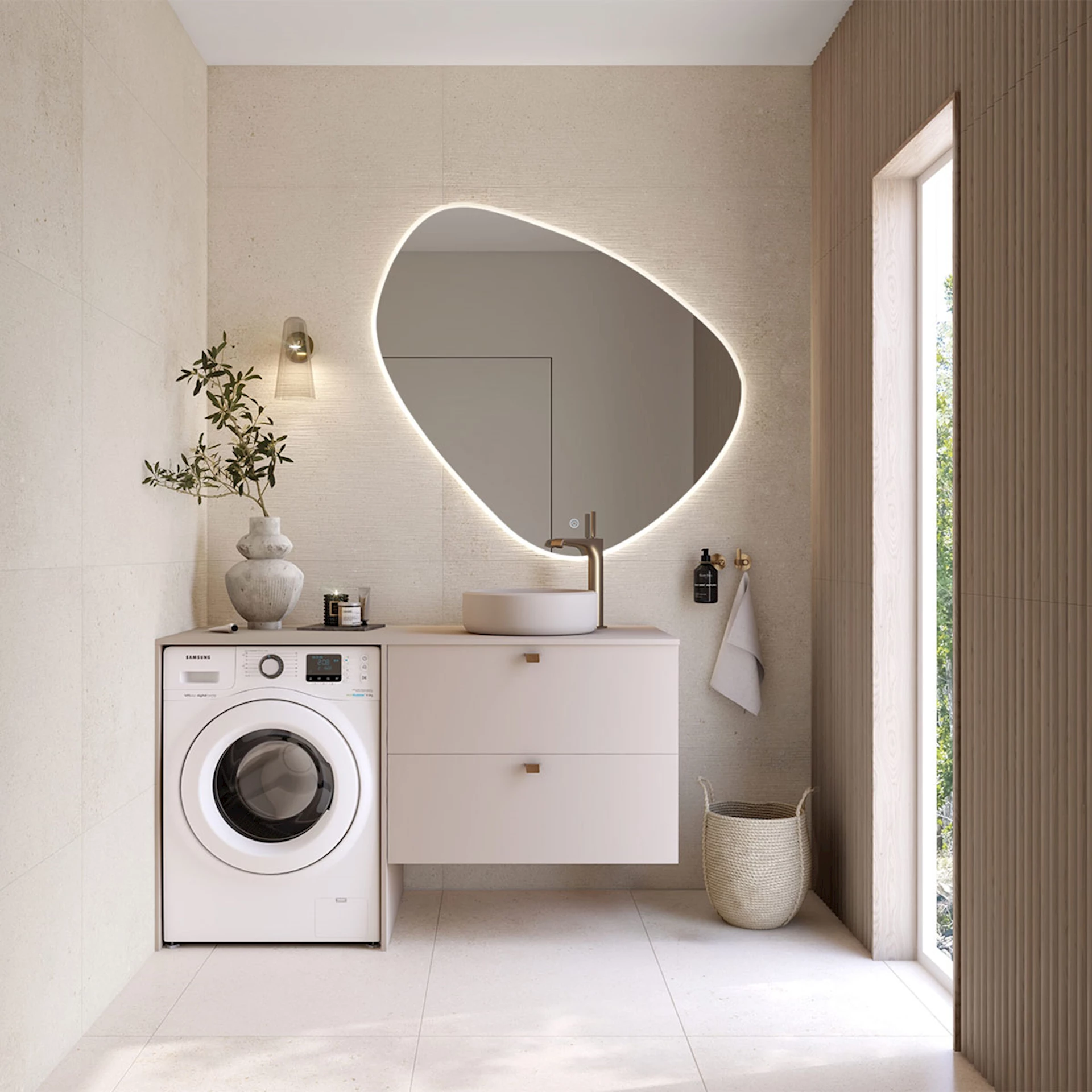 VB55853 - Variant60 Beige 80 servantskap - 