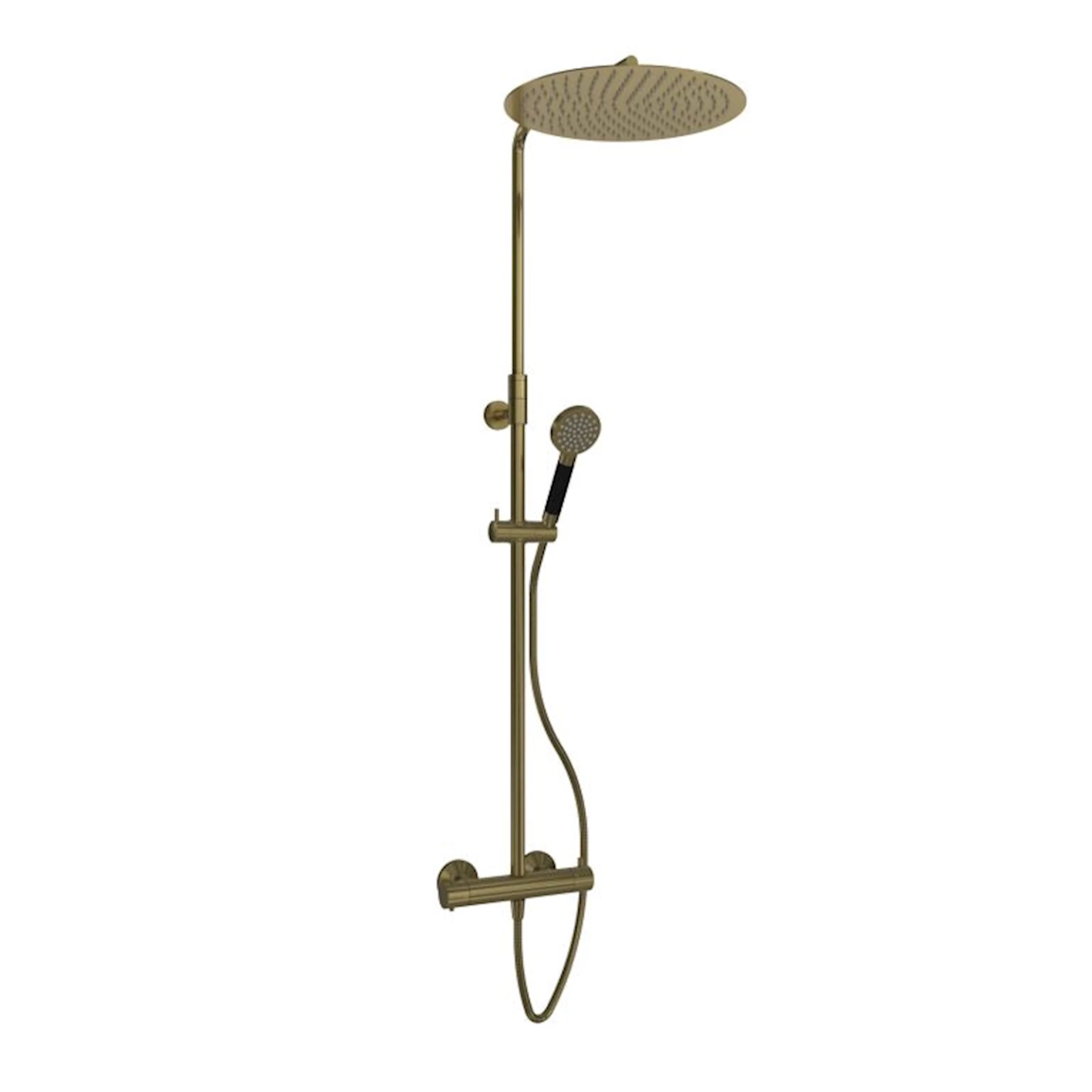 NRF1398694 - Rainshower rund HEDDA børstet messing - 